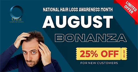 National Hair Loss Awareness Month – 25% Off on Hair System