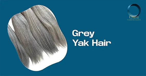 Grey Yak Hair